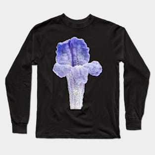 Lavender flower under the microscope Long Sleeve T-Shirt